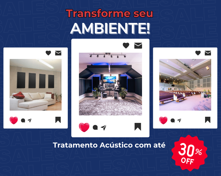 Comprar Painéis Acústicos Premium